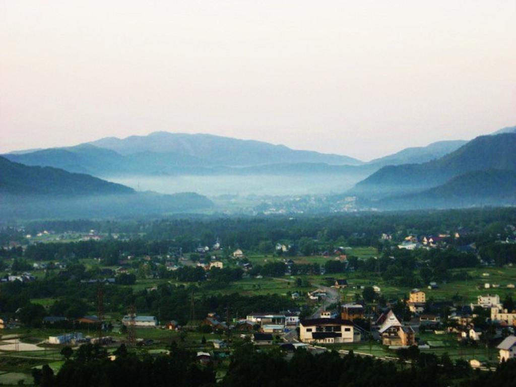 Pension Blue Hakuba Bagian luar foto