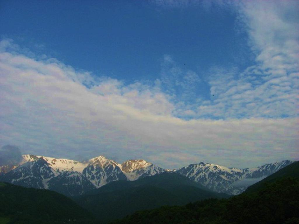 Pension Blue Hakuba Bagian luar foto