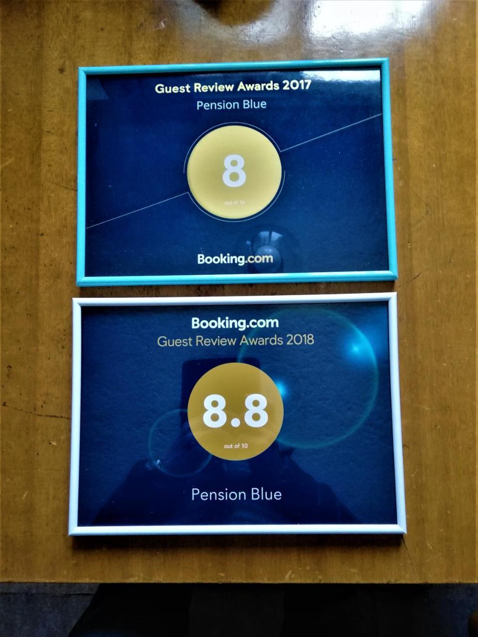Pension Blue Hakuba Bagian luar foto